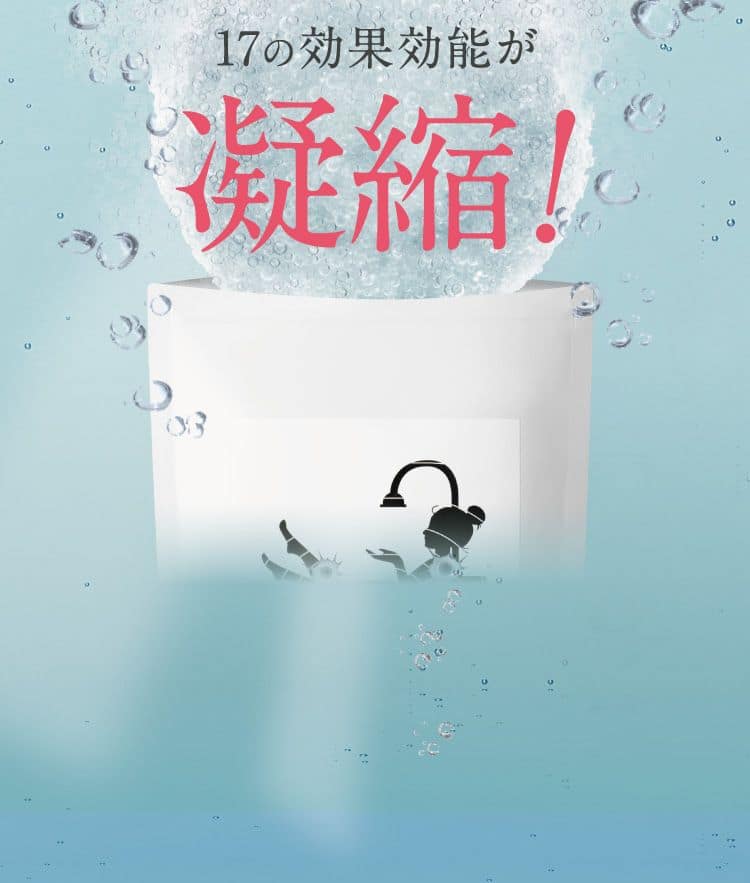 17の効果効能が凝縮！